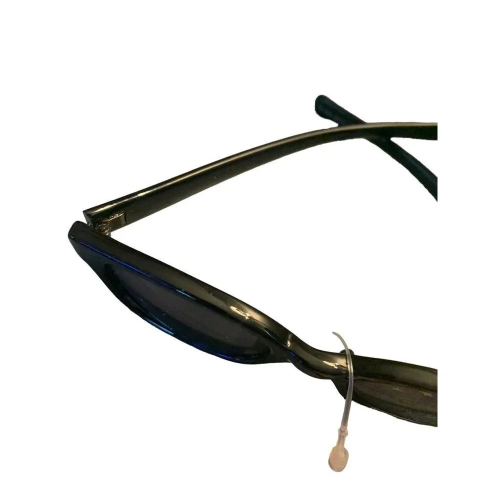 Glance Youth Sunglasses Black Oval Frame UV400 Protection 4300-B New